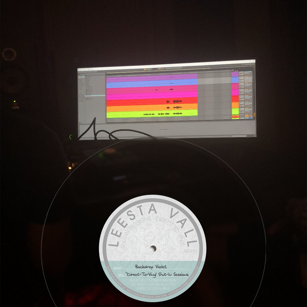 Direct-To-Vinyl Shut-In Session Preorder: Backdrop Violet